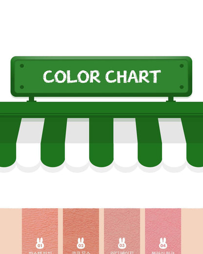 rom&amp;nd X Miffy - Blurffy Lip Crayon