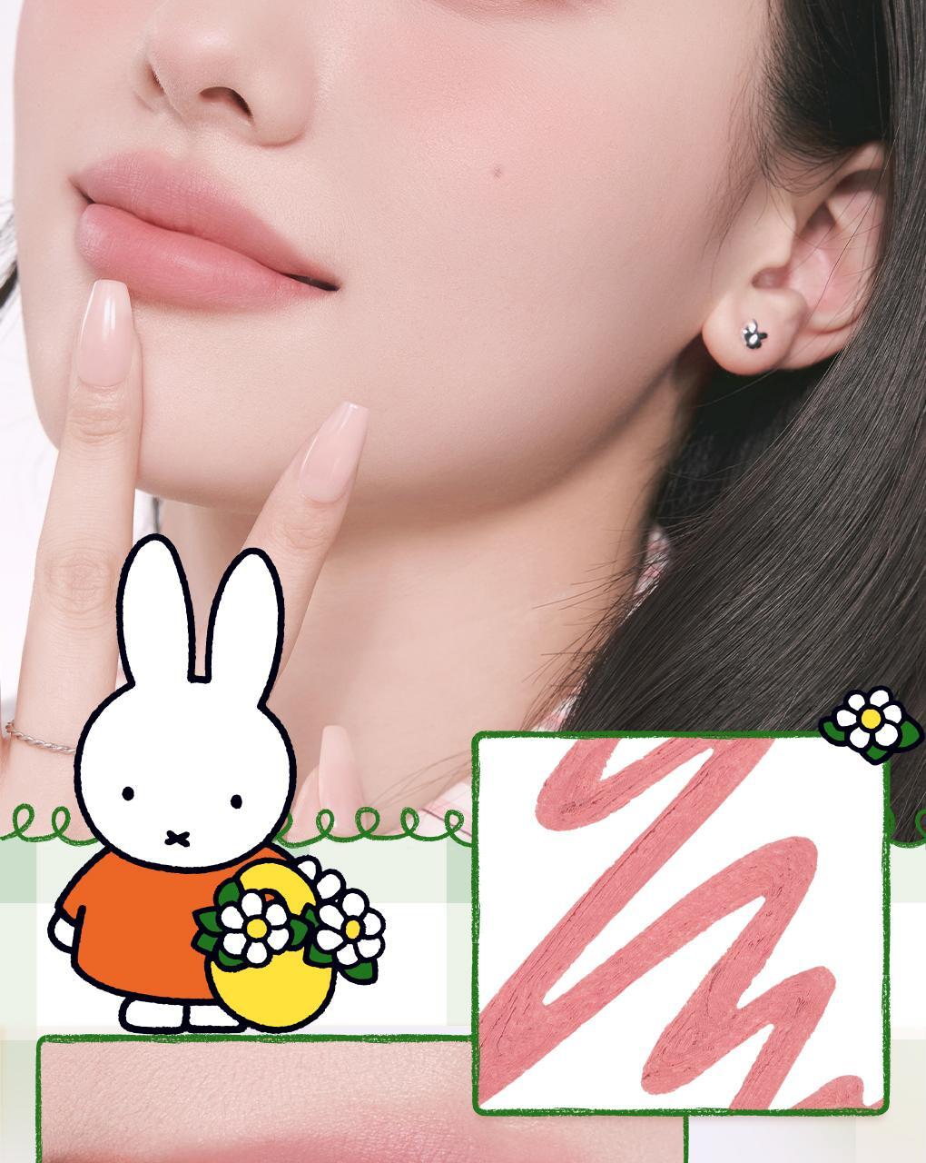 rom&amp;nd X Miffy - Blurffy Lip Crayon