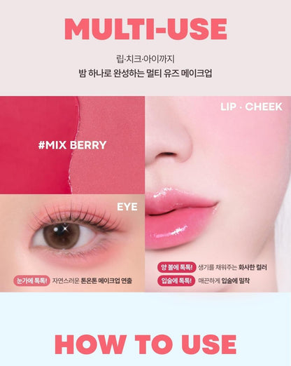 TONYMOLY - Cheek Tone Lip &amp; Cheek Duo Balm (Zootopia Edition)