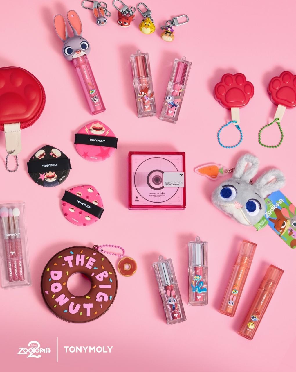 TONYMOLY - Cheek Tone Lip &amp; Cheek Duo Balm (Zootopia Edition)