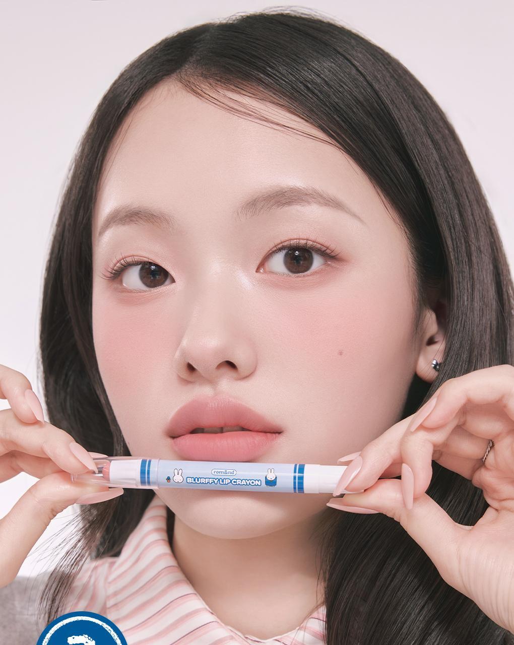 rom&amp;nd X Miffy - Blurffy Lip Crayon