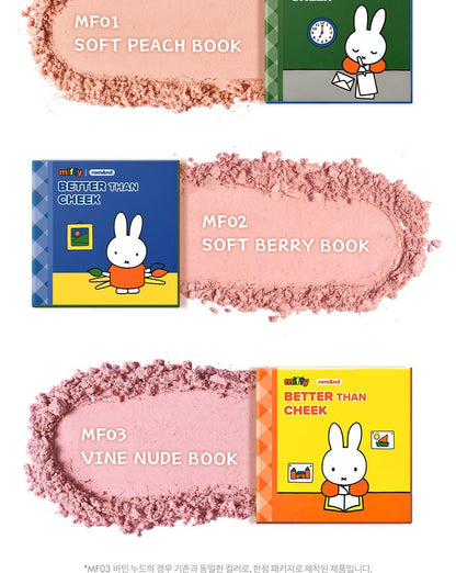 rom&amp;nd X Miffy - Miffy Better Than Cheek Blusher