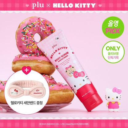plu Body Scrub White Musk 1+1 (HELLO KITTY Edition)