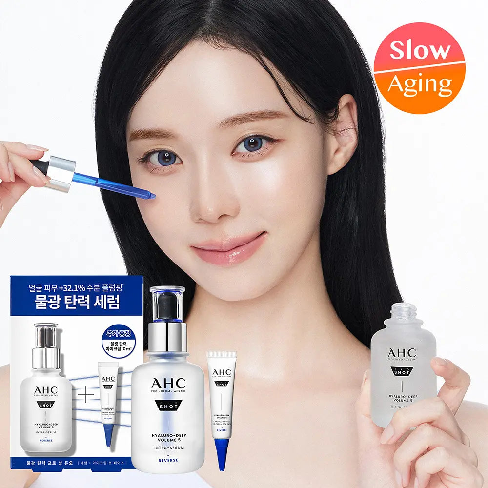 AHC - Pro Shot Hyaluro-Deep Volume 5 Intra Serum 40ml + Eye Cream 10ml