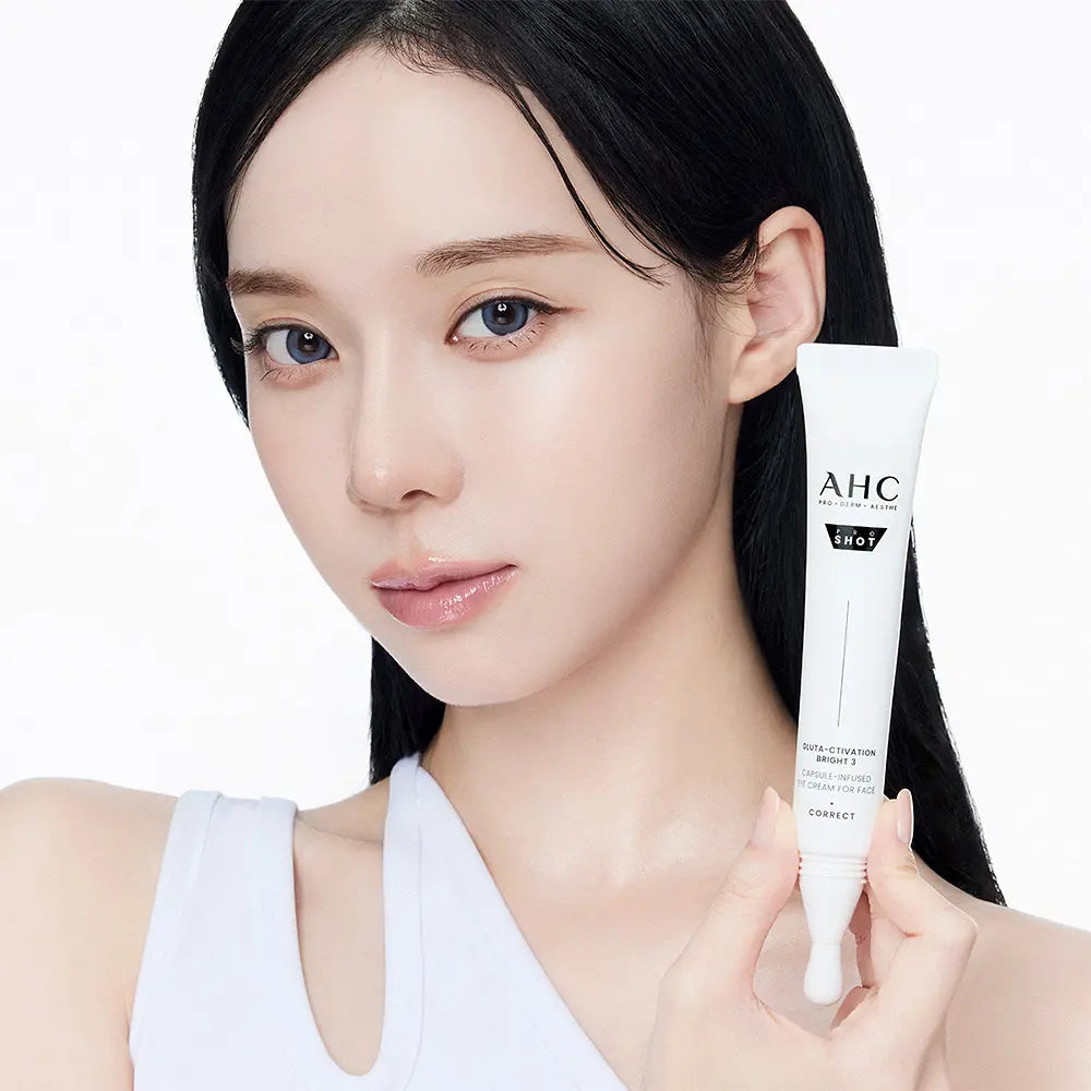 AHC - Pro Shot Gluta-Ctivation Bright 3 Eye Cream for Face 30ml + Serum 10ml