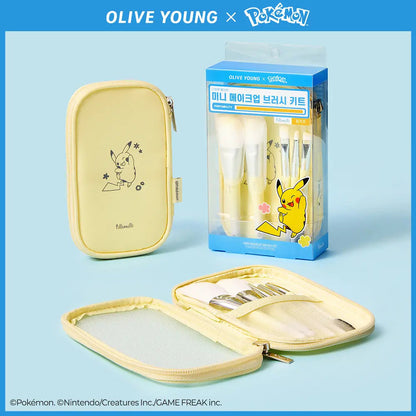 Fillimilli - Mini Make Up Brush Kit 5ea (Pokémon Collaboration)