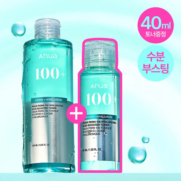 Anua - PDDRN 100 Hyaluronic Acid Booster Toner 250ml (+40ml) [DKinKL]