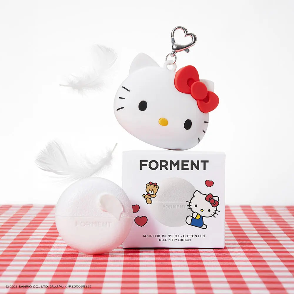 FORMENT X Hello Kitty - Forment Solid Perfume Pebble + Keyring
