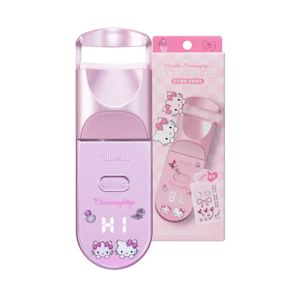 Fillimilli X CHARMMYKITTY Heating Eyelash Curler - [CHARMMYKITTY EDITION] Twinkle Easy Curl Heating Eyelash Curler
