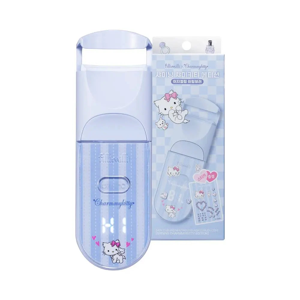 Fillimilli X CHARMMYKITTY Heating Eyelash Curler - [CHARMMYKITTY EDITION] Shinging Easy Curl Heating Eyelash Curler