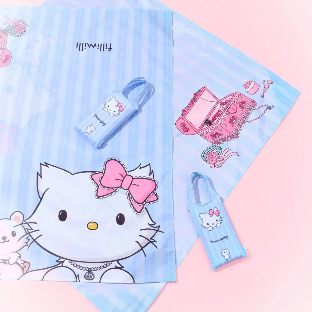 Fillimilli X CHARMMYKITTY - [CHARMMYKITTY EDITION] Shinging Picnic Mat &amp; Pouch
