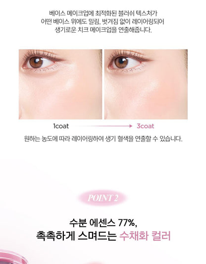 JUNGSAEMMOOL - Artist Cushion Blusher (10 Colors) (TWS Pick)