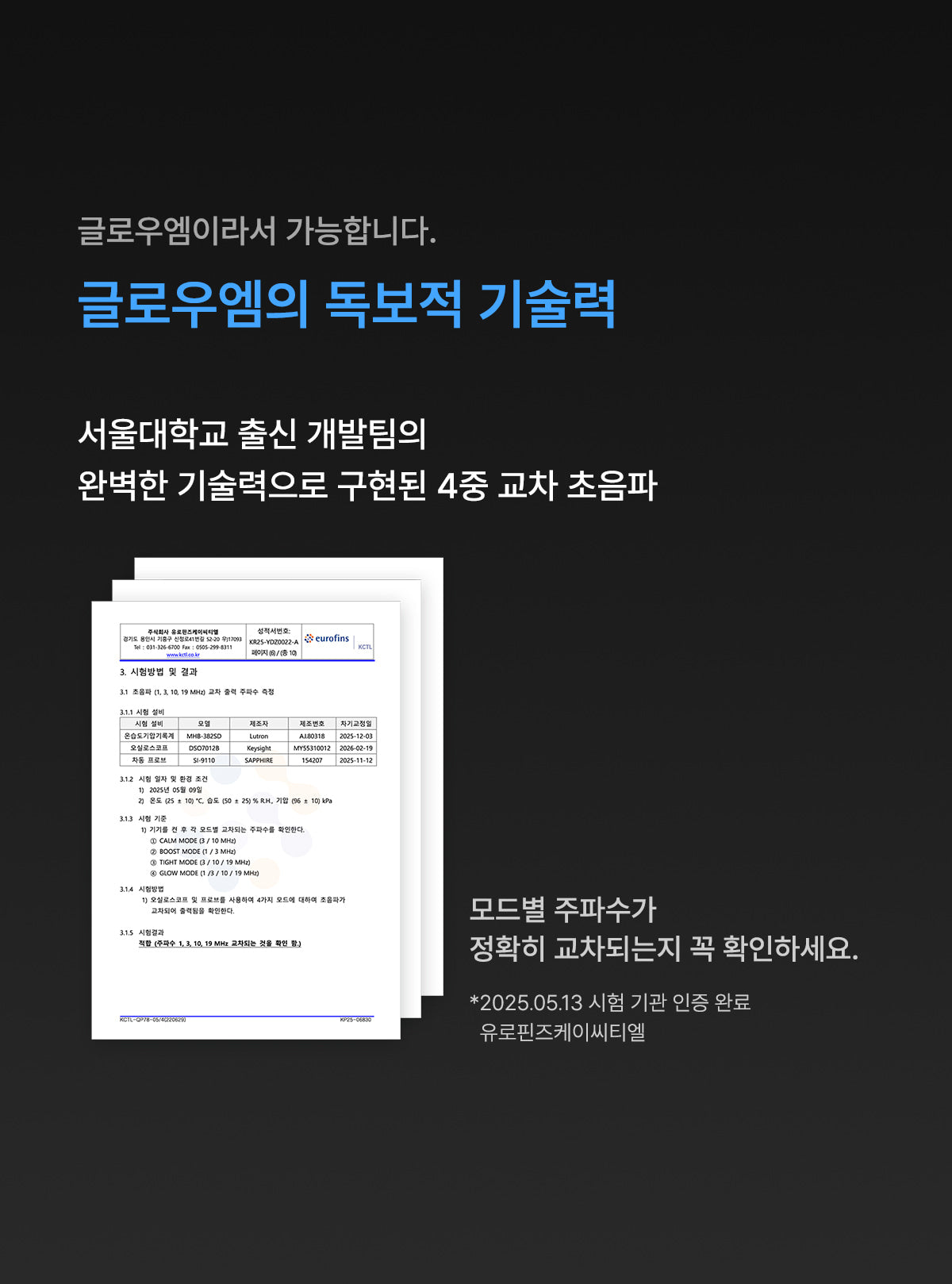 [Glow.M] Cryo Sonic Pro (Cooling, Firming &amp; Radiance Care)