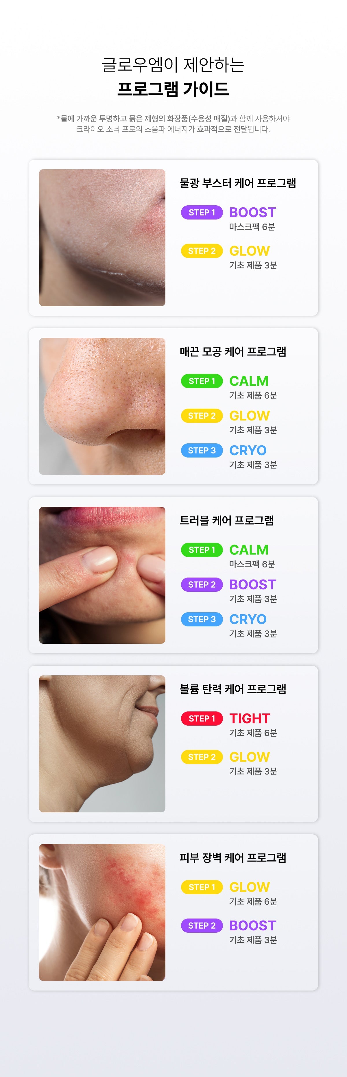 [Glow.M] Cryo Sonic Pro (Cooling, Firming &amp; Radiance Care)