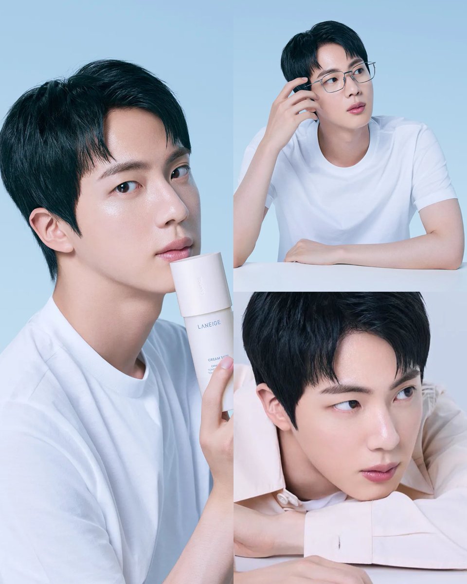 LANEIGE Cream Skin Cerapeptide Refiner 170ml + Refill 130ml (BTS JIN&