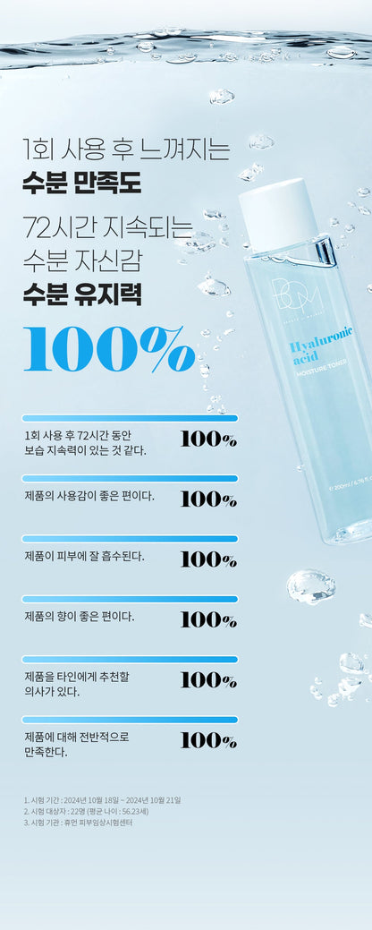 B.O.M - Hyaluronic Acid Moisture Toner