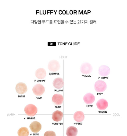 NAMING - Fluffy Powder Blush (20 Colors) (Pokémon Collaboration)