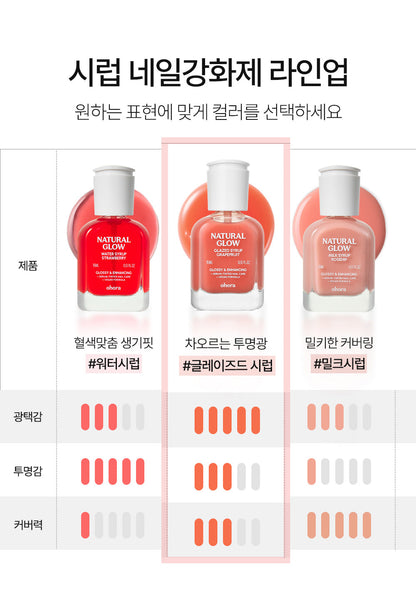 ohora - Glazed Syrup Nail Hardener (8 Colors)
