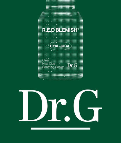 Dr.G - Red Blemish Clear Hyal-Cica Soothing Serum 50ml + Refill + Squirtle Pouch (Pokémon Collaboration)
