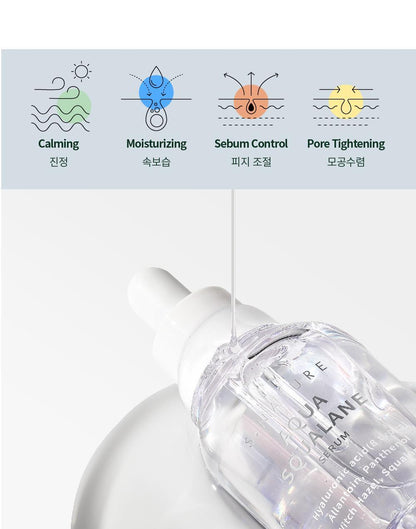 S.NATURE Aqua Squalane Serum 50ml (+Refill) (LIZ&