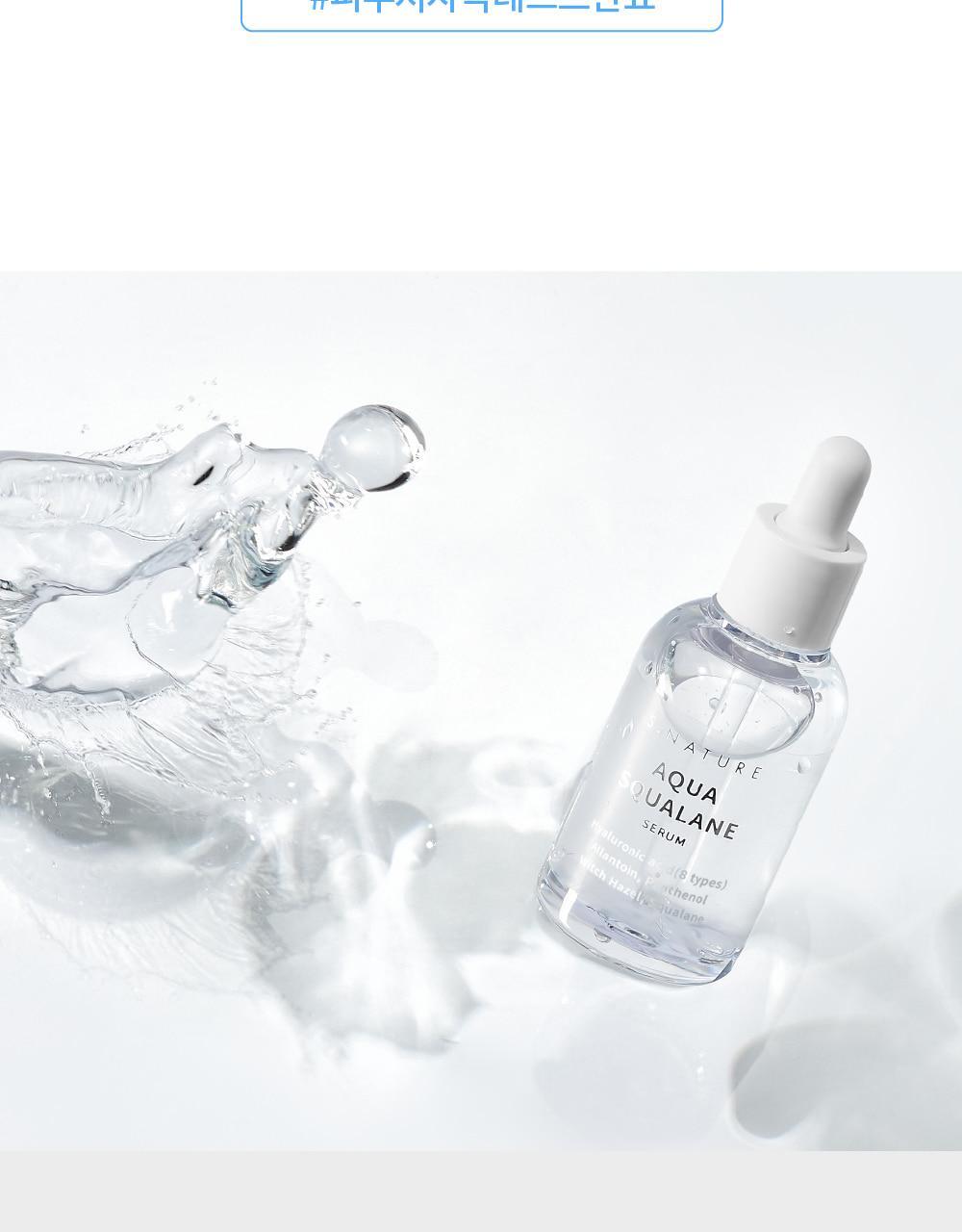 S.NATURE Aqua Squalane Serum 50ml (+Refill) (LIZ&