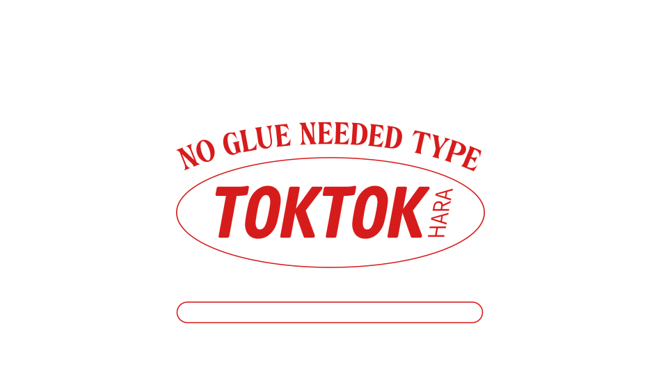 CORINGCO - TOKTOKHARA No Glue Half Eyelash