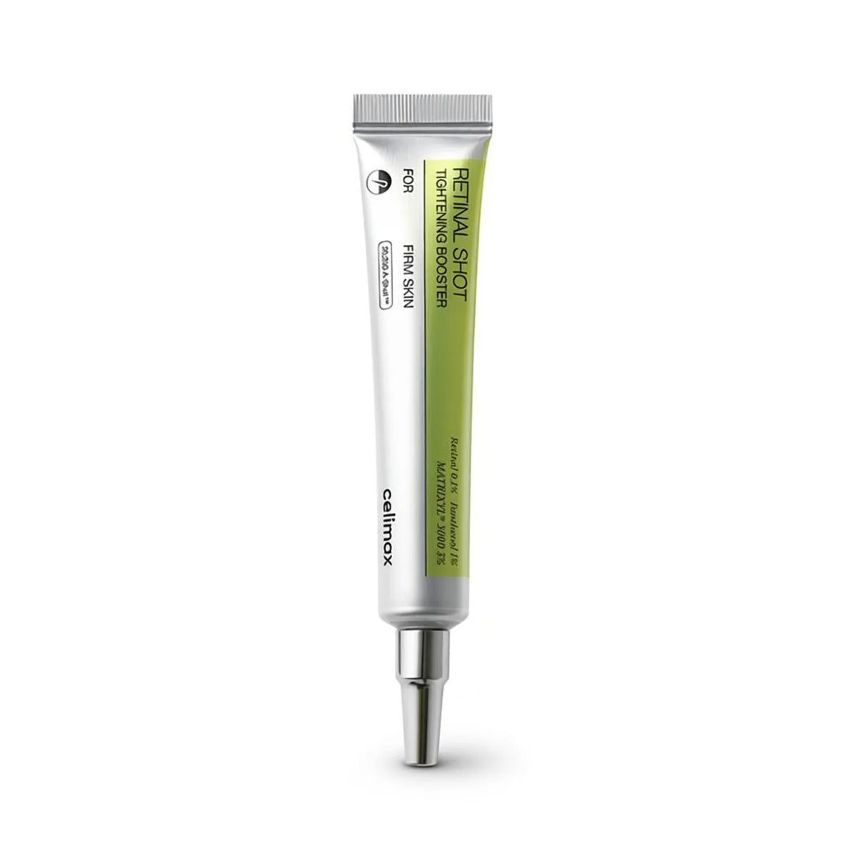 celimax The Vita-A Retinal Shot Tightening Booster 15ml tube close-up