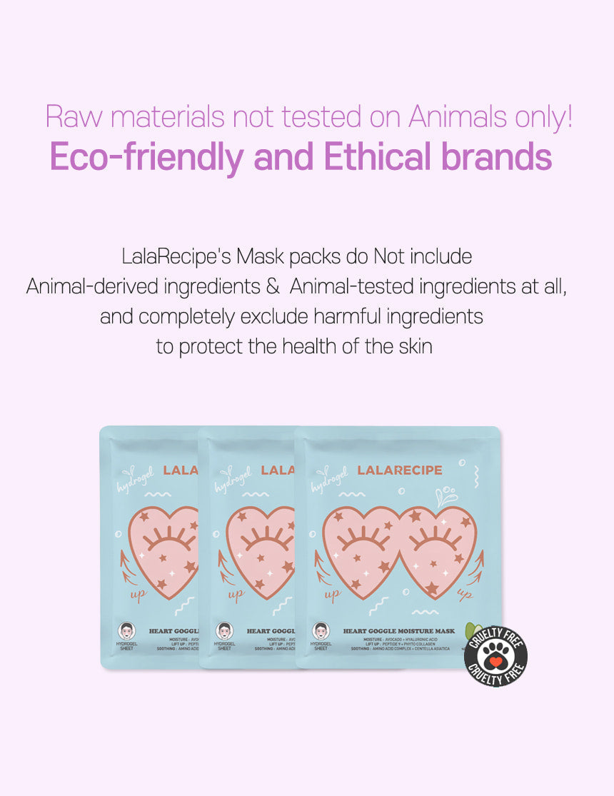 LALARECIPE - Heart Goggle Moisture Mask