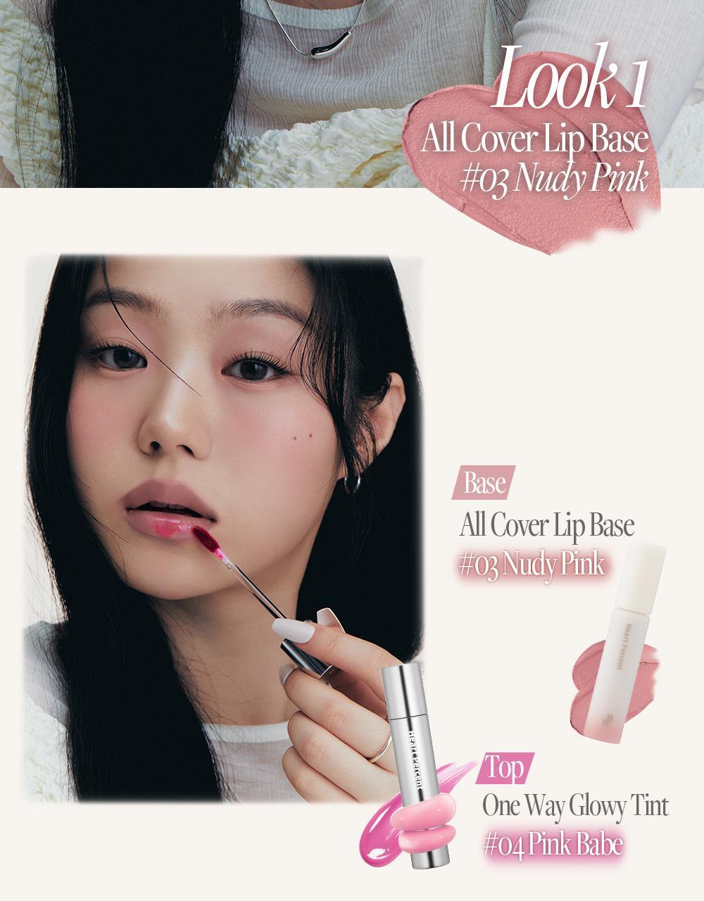 Heart Percent - Dote On Mood All Cover Lip Base (LEEHAN’s Pick)