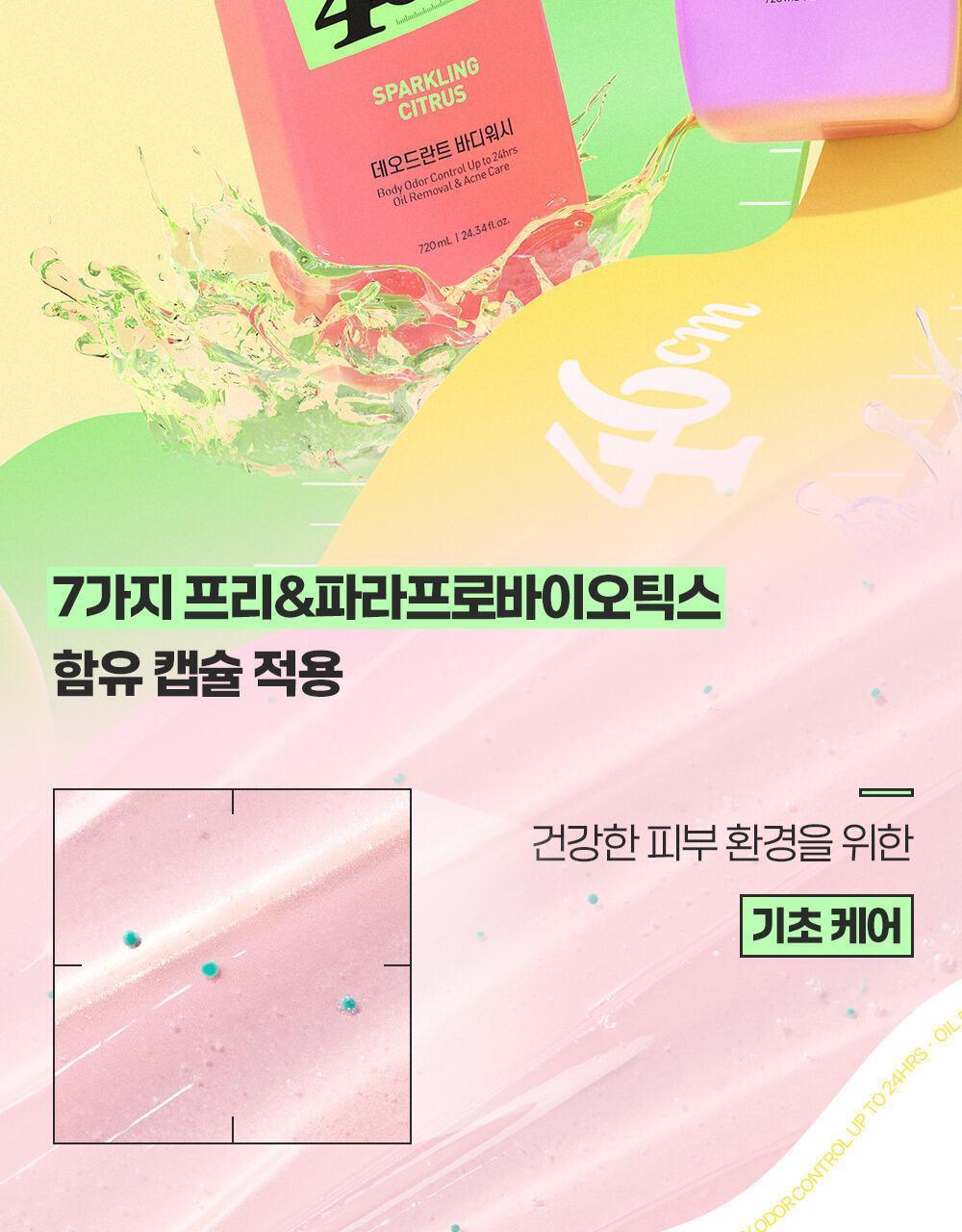 46cm - Deo Body Wash 720ml (Pokémon Collaboration)