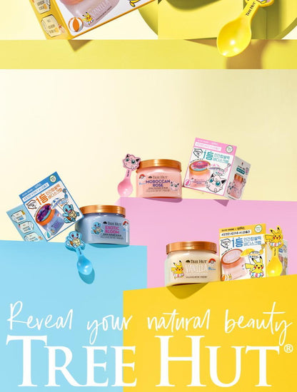 Tree Hut - Shea Sugar Scrub 510g + Spatula (Pokémon Collaboration)