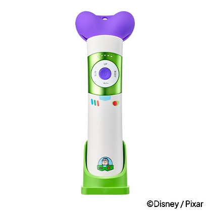 MOMMYCARE EMS V-Thera Buzz Lightyear Edition with purple head cap and green control panel