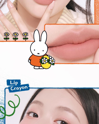 rom&amp;nd X Miffy - Blurffy Lip Crayon
