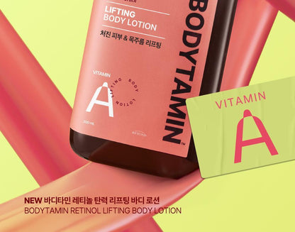 BEYOND - Bodytamin Retinol Lifting Body Lotion 300ml + Charmander Body Gua Sha (Pokémon Collaboration)