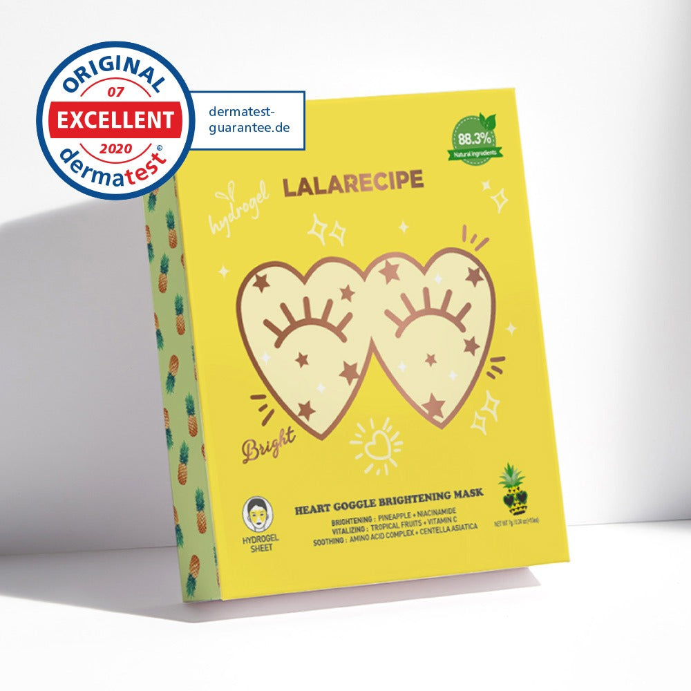 LALARECIPE - Heart Goggle Brightening Mask