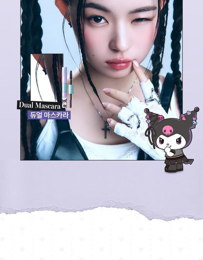 Daleaf x Kuromi - Glam Dual Fix Hair Mascara 10ml