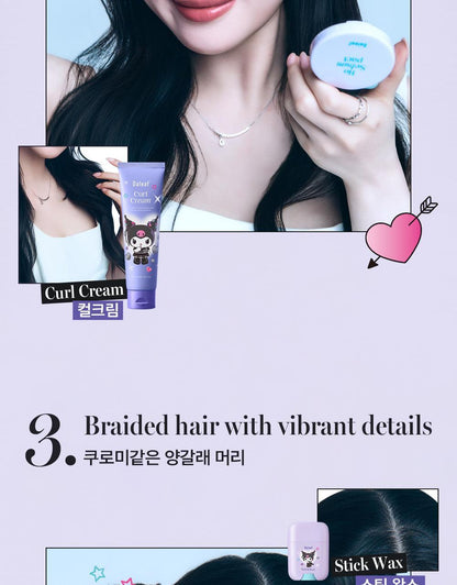 Daleaf x Kuromi - Glam Stick Hair Wax 16g