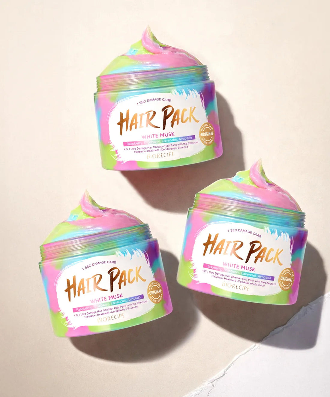 BIORECIPE 1 Sec Damage Care Marble Hair Pack 300g