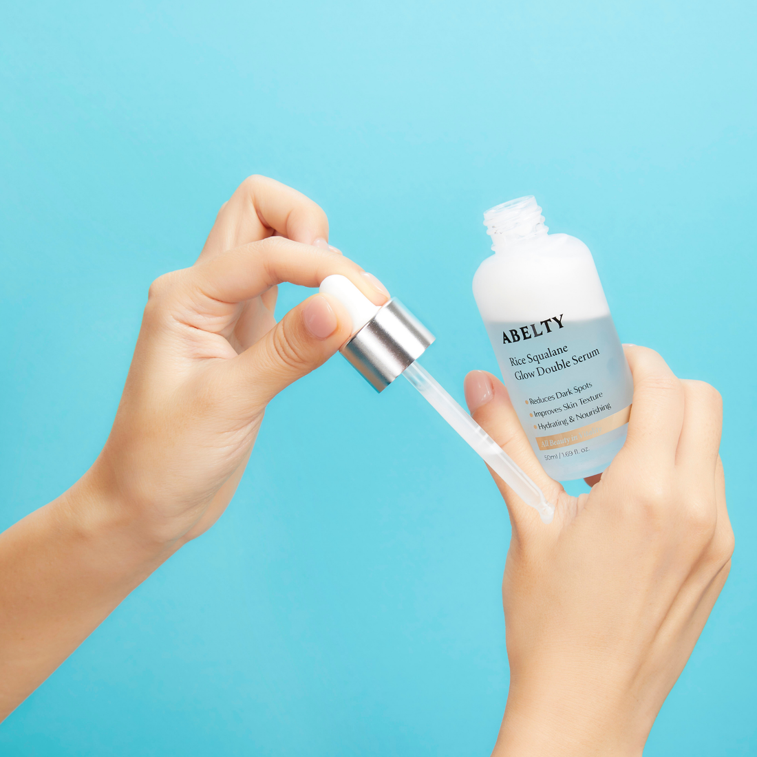 ABELTY Rice Squalane Glow Double Serum