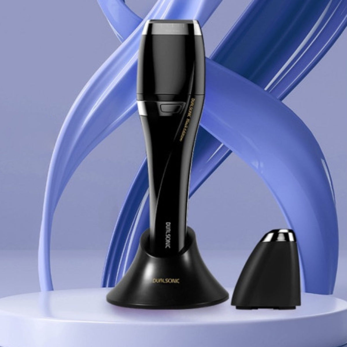 DUALSONIC Professional Black Edition device with replaceable cartridge