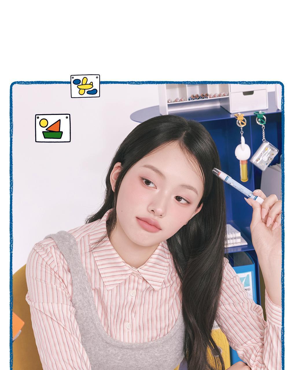 rom&amp;nd X Miffy - Blurffy Lip Crayon