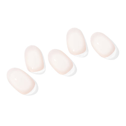 ohora - Early Summer Glow Gel Nail Strips (30pcs) - Coconut Veil