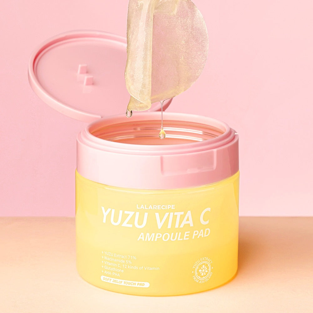 LALARECIPE - Yuzu Vita C Ampoule Pad