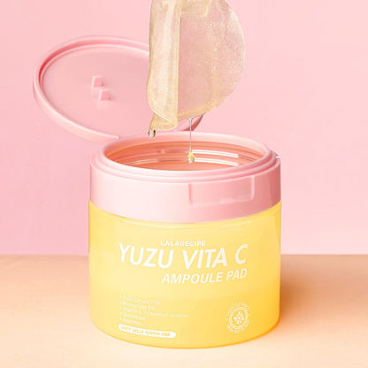 LALARECIPE - Yuzu Vita C Ampoule Pad