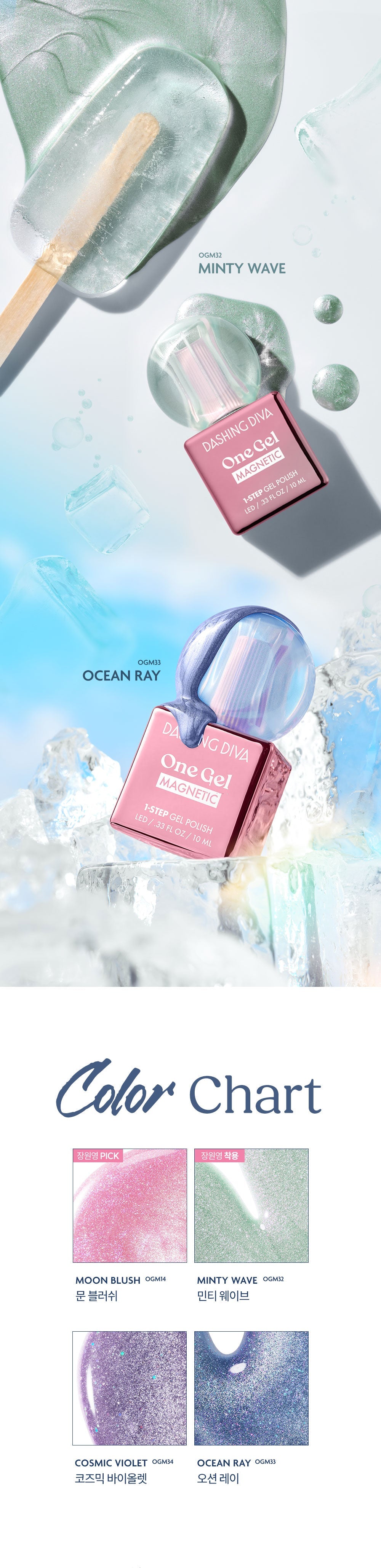 DASHING DIVA - One Gel Frozen Soda Collection (JANG WONYOUNG&