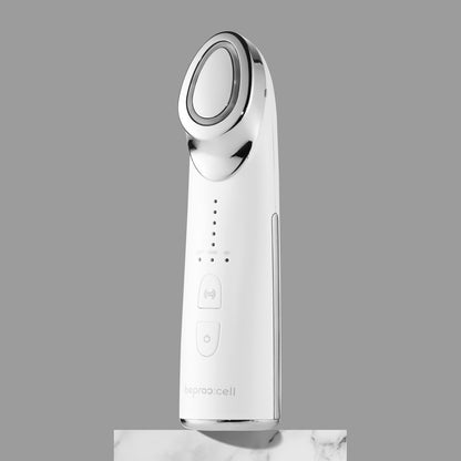 White beproccell RF galvanic beauty device