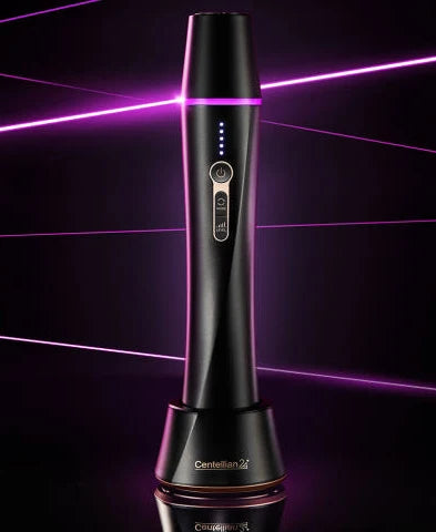 Centellian24 Madeca Prime Infinity in Black with charging cradle.