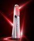 Front view of the CLASSYS VOLIUM device with its LED head illuminated.