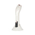DUALSONIC Maximum White and Rose Gold beauty device on its cradle