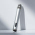 Glow.M Booster Sonic silver ultrasound beauty device, full product view.